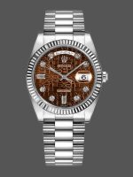 Rolex Day-Date 118239 Jubilee Chocolate Brown Dial 36mm Unisex Replica Watch
