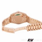 Rolex Day-Date 118235 White Dial Fluted Bezel 36mm Unisex Replica Watch - Image 6