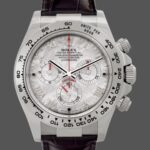 Rolex Daytona 116519 Brown Leather strap Meteorite Dial 40mm Mens Replica Watch