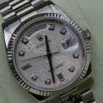 Rolex Day-Date 118239 white gold Jubilee Silver Dial 36mm Unisex Replica Watch - Image 2