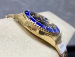 Rolex Submariner 116618 Yellow Gold Blue Dial 40mm Mens Replica Watch - Image 7