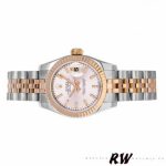 Rolex Datejust 179171 Pink Dial Fluted Bezel 26MM Lady Replica Watch - Image 4