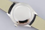 Rolex Cellini Date 50519 Black Leather Black Dial 39mm Mens Replica Watch - Image 9