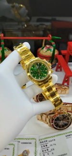 Rolex Daytona 116508 Yellow Gold Green Index Dial 40MM Mens Replica Watch - Image 12
