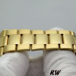 Rolex Day-Date 118208 Silver Dial Yellow Gold 36mm Unisex Replica Watch - Image 6