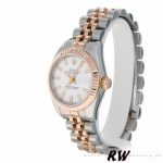 Rolex Datejust 179171 White Dial Fluted Bezel 26MM Lady Replica Watch - Image 3