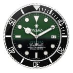 Rolex Deepsea Sea Dweller Green & Black Wall Clock
