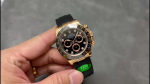 Rolex Cosmograph Daytona Rose Gold Case Black Dial 116515ln 0057 - Image 2