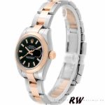 Rolex Datejust 179161 Stainless Steel and Everose Gold Black Index Dial 26MM Lady Replica Watch - Image 3