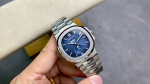 Patek Philippe Nautilus 5726 1A 001 40.5mm Stainless Steel Blue Dial Watch - Image 2