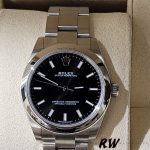 Rolex Oyster Perpetual 177200 Black Index Dial Domed Bezel 31mm Lady Replica Watch - Image 2