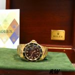 Rolex Submariner 16618 Yellow Gold Black Dial 40mm Mens Replica Watch - Image 6