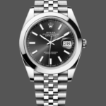 Rolex Datejust 41 41mm 126300 0012 Bright Black Index Dial