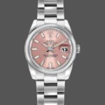 Rolex Datejust 179160 Domed Bezel Pink Index Dial 26MM Lady Replica Watch