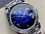 Rolex Day Date 40 White Gold Blue Ombre Dial M228236 0024 - Image 4