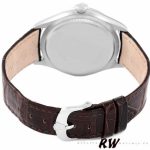 Rolex Cellini Time 50509 Brown Leather Strap White Dial 39mm Mens Replica Watch - Image 6