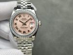Rolex Datejust 28 Pink Roman Jubilee 279384RBR 0005 Women's Watch - Image 3
