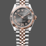 Rolex Datejust 31 Slate Grey Dial Diamond VI 278271 0030 Women's Watch