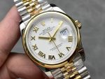 Rolex Datejust 31 Stainless Steel and Yellow Gold White Roman Dial M278243 0002 Women's Watch - Image 4