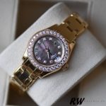 Rolex Pearlmaster 80298 Yellow Gold MOP Dial 29MM Lady Replica Watch - Image 3