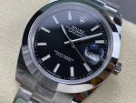 Rolex Datejust 41mm Black Index Oyster Stainless Steel 126300 0011 Men's Watch - Image 5