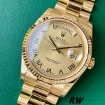 Rolex Day-Date 118238 Champagne Dial 36mm Unisex Replica Watch - Image 13