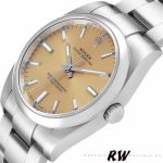 Rolex Oyster Perpetual 114200 White Grape Index Dial 34mm Unisex Replica watch - Image 4