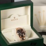 Rolex Day-Date 118205 MOP Roman numeral Dial 36mm Unisex Replica Watch - Image 6