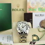 Rolex Pearlmaster Midsize 81319 MOP Dial 34MM Lady Replica Watch - Image 6