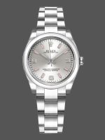 Rolex Oyster Perpetual 177200 Silver Dial Pink Markers 31mm Lady Replica Watch