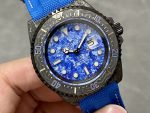 Rolex Sea Dweller Customized DiW Carbon Fiber Ocean Blue Dial - Image 4