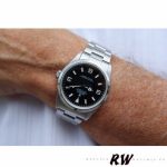 Rolex Explorer SRL156 14270 Stainless Steel Black Dial 36MM Mens Replica Watch - Image 13