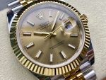 Rolex Datejust 126333 0010 Champagne Index Jubilee 41mm Two Tone Steel - Image 4