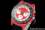 Rolex Daytona Diw x Kakha Kaladze Customised Oyster Red Quartz Carbon Fiber 40mm - Image 4