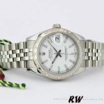 Rolex Datejust 178344 White Dial Stainless Steel 31MM Lady Replica Watch - Image 4
