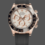 Rolex Cosmograph Daytona 116515LN Everose Gold Ivory Dial 40mm Mens Replica Watch