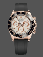 Rolex Cosmograph Daytona 116515LN Everose Gold Ivory Dial 40mm Mens Replica Watch