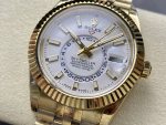 Rolex Sky Dweller 42 Yellow Gold GMT White Dial Jubilee Style M336938 0006 Men's Watch - Image 5