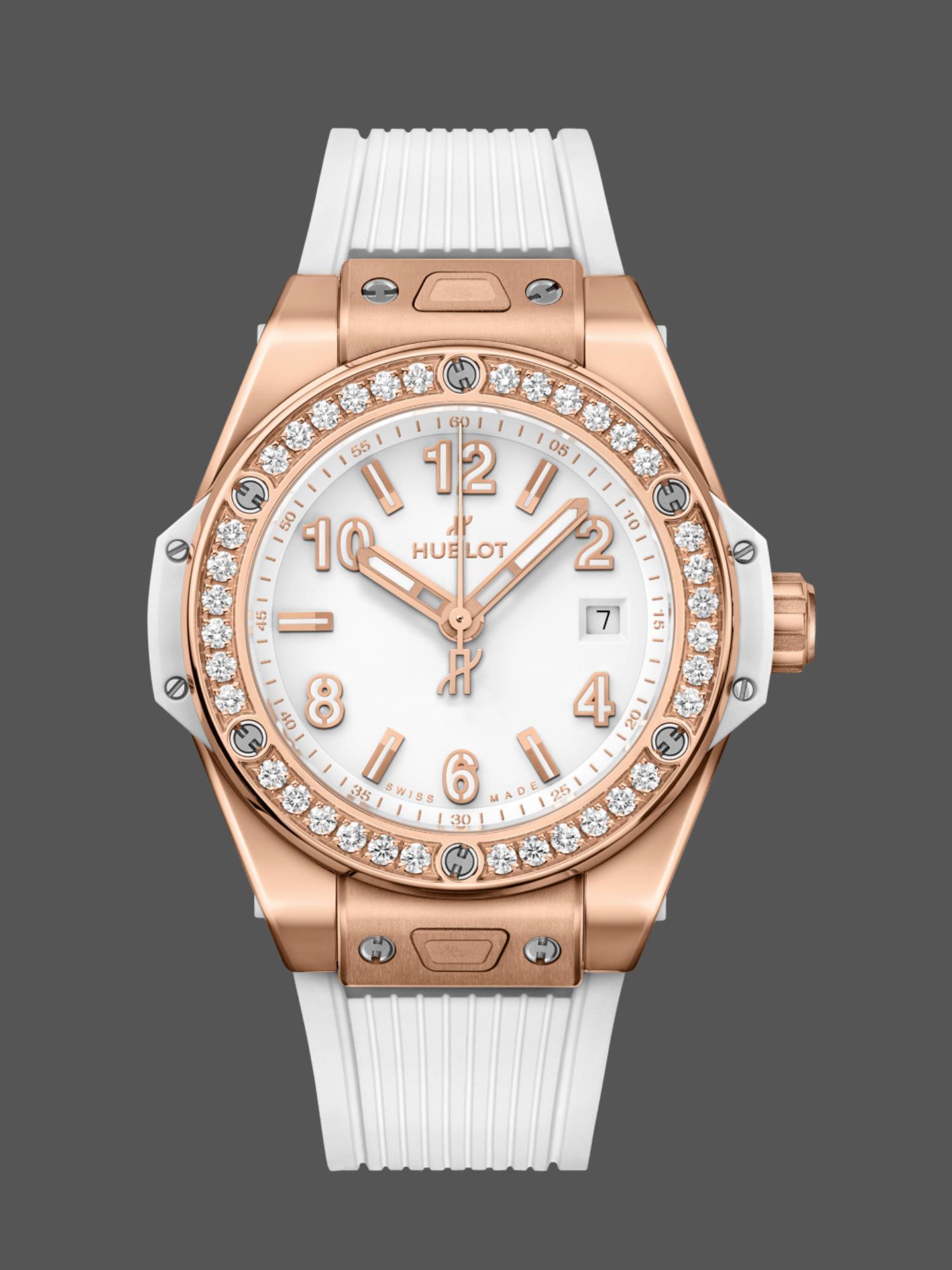 782585AD-C9D0-2E74-73EB-F348F3F0607E Hublot Big Bang One Click 485.OE.2080.RW.1204 33mm Ladies Watch - Image 1