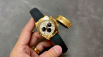Rolex Cosmograph Daytona Yellow Gold Case Silver Dial 116518 Men's Watch - Image 2