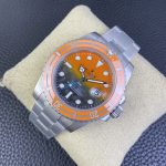 Rolex Submariner DIW Persimmon Orange Black Dial Ceramic Orange Bezel - Image 6