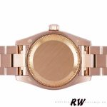 Rolex Datejust 279175 Chocolate Index Dial Fluted Bezel 28mm Lady Replica Watch - Image 5