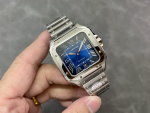 CARTIER SANTOS WSSA0030 BLUE 39.8mm - Image 2