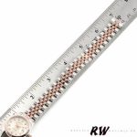 Rolex Datejust 179171 Silver jubilee anniversary Dial Fluted Bezel 26MM Lady Replica Watch - Image 6