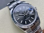 Rolex Datejust 41 Grey Dial Oystersteel & White Gold Steel Strap m126334 0013 - Image 4