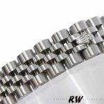 Rolex Datejust 179174 Mother of Pearl White Dial Fluted Bezel 26MM Lady Replica Watch - Image 5