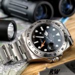 Rolex Explorer II m226570 0002 Stainless Steel Black Dial 42MM Mens Replica Watch - Image 13