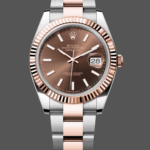 Rolex Datejust 41 Everose Gold Automatic 126331 0001 Chocolate Men's Watch