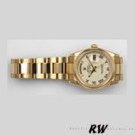 Rolex Day-Date 118208 Roman Numeral Pyramid Ivory Dial 36mm Unisex Replica Watch - Image 6