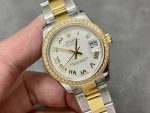 Rolex Datejust 31mm Stainless Steel and Yellow Gold 278383rbr 0001 White Roman Oyster - Image 4